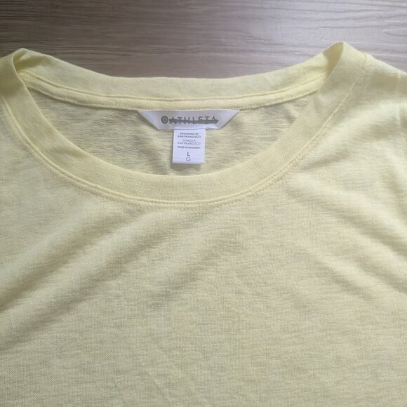 Athleta | Breezy Tank In Yellow - Picture 5 of 11